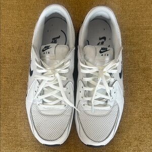 Nike Women’s White Leopard print AirMax Sneakers
